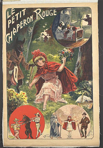 LE / PETIT / CHAPERON ROUGE (titre inscrit)