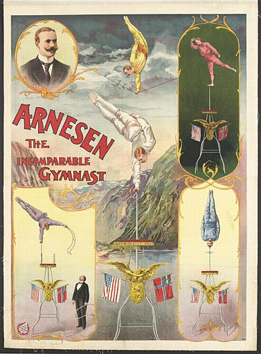 ARNESEN / THE / INCOMPARABLE / GYMNAST (titre inscrit)