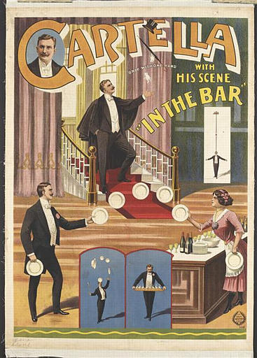 CARTELLA / WITH / HIS / SCENE / 'IN THE BAR' (titre inscrit)