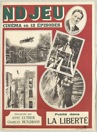 [Le gra] ND JEU [sensationnel roman-] CINÉMA EN 12 ÉPISODES (titre inscrit)