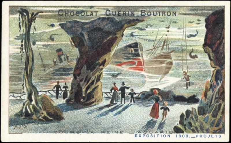 COURS LA REINE-AQUARIUM / EXPOSITION Universelle 1900, -PROJETS (titre inscrit)