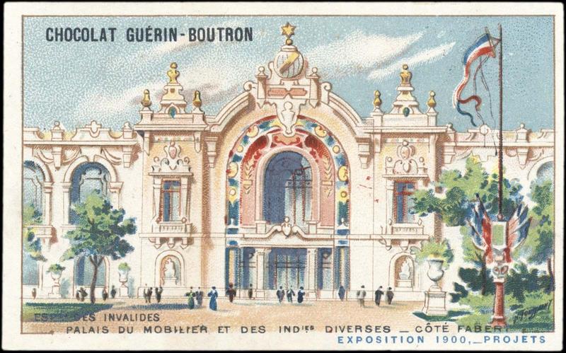 ESPDE. DES INVALIDES / PALAIS DU MOBILIER ET DES INDIES. DIVERSES COTE FABERT/ EXPOSITION Universelle 1900, -PROJETS (titre inscrit)