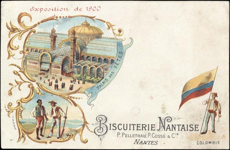 Exposition universelle de 1900 / PALAIS DES FETES / COLOMBIE (titre inscrit)