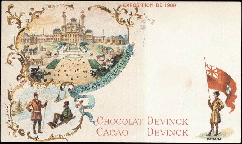 Exposition Universelle de 1900 / PALAIS DU TROCADERO / CANADA (titre inscrit)