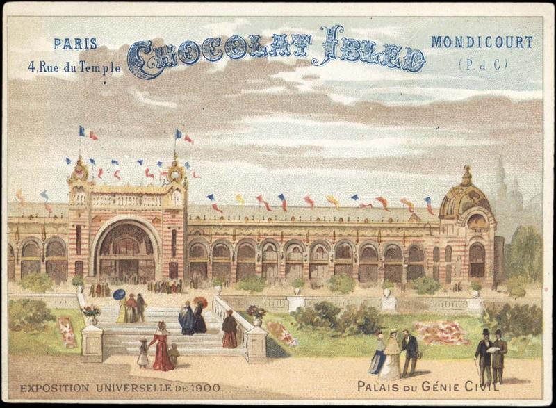 EXPOSITION UNIVERSELLE DE 1900 / PALAIS DU GENIE CIVIL (titre inscrit)