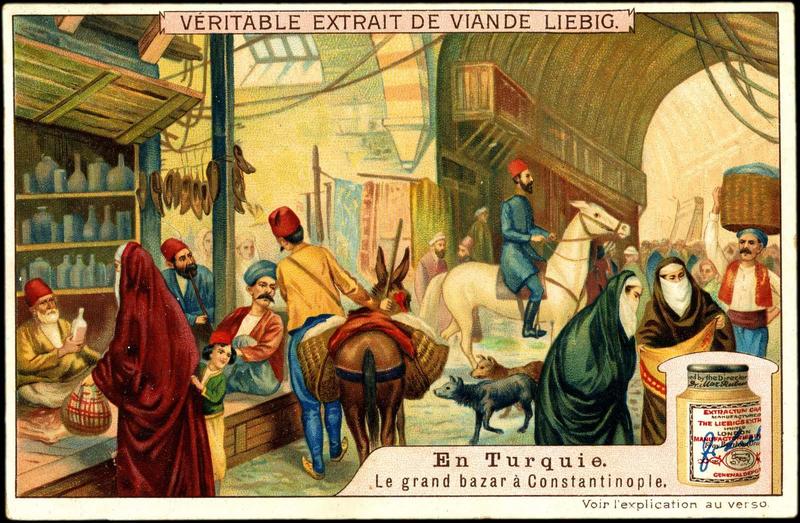 EN TURQUIE. / Le grand bazar de Constantinople (titre inscrit)