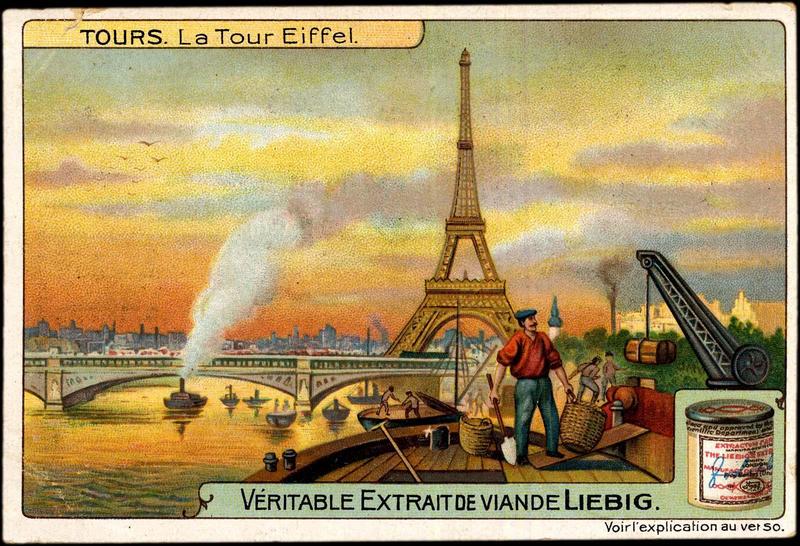 TOURS. La Tour Eiffel (titre inscrit)
