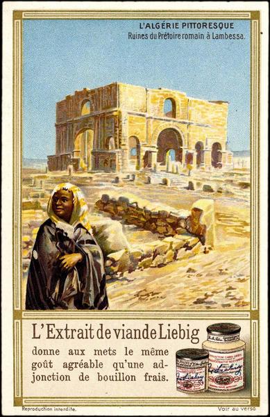 Ruines du Prétoire romain à Lambessa (titre inscrit)