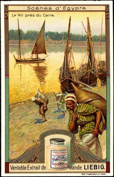 Le Nil près du Caire (titre inscrit)