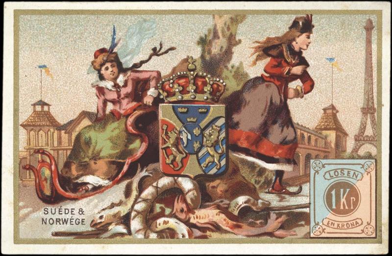 SUEDE & NORWEGE (titre inscrit) [exposition universelle 1889]