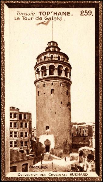 259. / Turquie. TOP'HANE. / La Tour de Galata (titre inscrit)