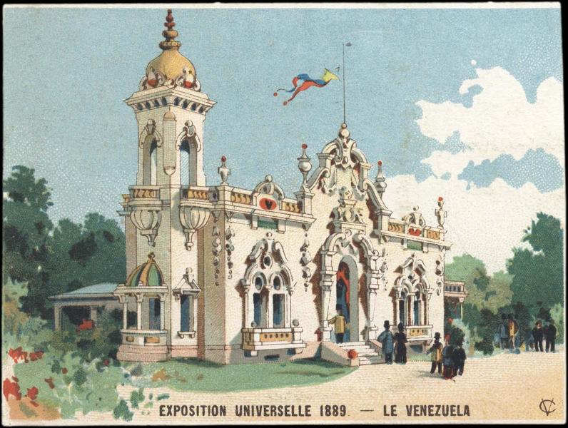 EXPOSITION UNIVERSELLE 1889. - LE VENEZUELA (titre factice)