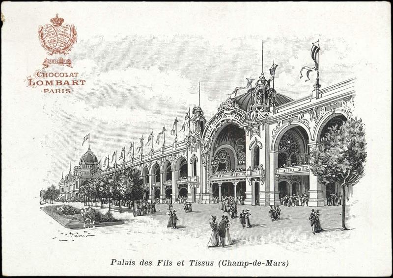 Palais des Fils et des Tissus (Champ-de-Mars) (titre inscrit) [Exposition Universelle 1900]