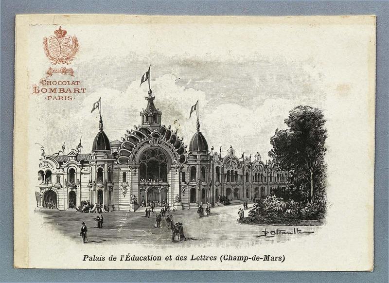 Palais de l'Education et des Lettres (Champ-de-Mars) (titre inscrit) [Exposition Universelle 1900]