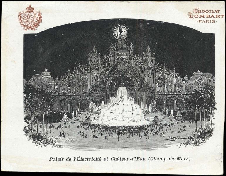 Palais de l'Electricité et Château d'eau (Champ de Mars) (titre inscrit) [Exposition Universelle 1900]