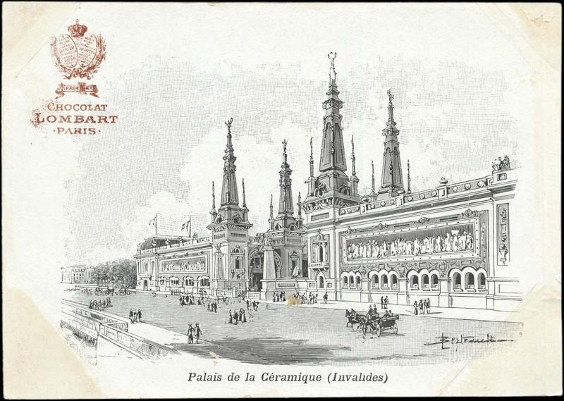 Palais de la Céramique (Invalides) (titre inscrit) ; [exposition universelle, 1900]