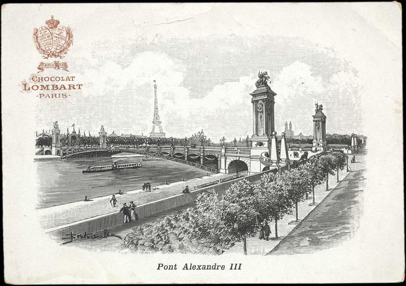 Pont Alexandre III (titre inscrit) [Exposition Universelle de 1900]