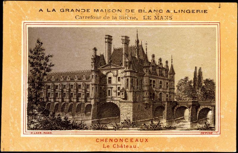 CHENONCEAUX : Le Château (titre inscrit)