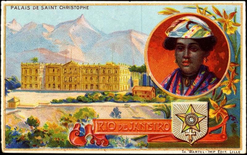 RIO DE JANEIRO / PALAIS DE SAINT CHRISTOPHE (titre inscrit)