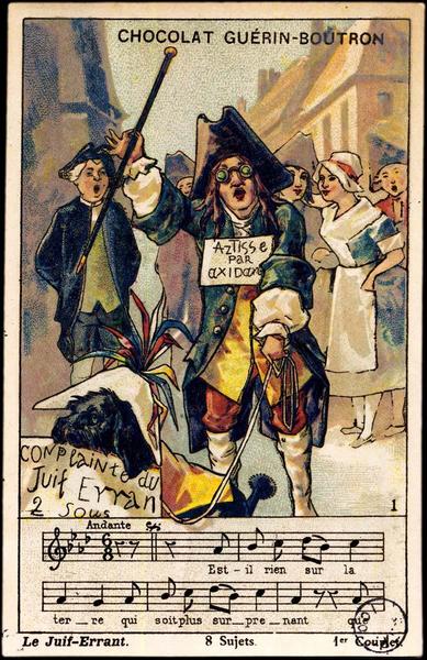 Aveugle chantant la complainte du Juif-Errant (titre factice)