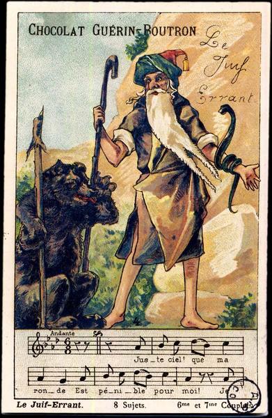 Le Juif-Errant dans le désert (titre factice)