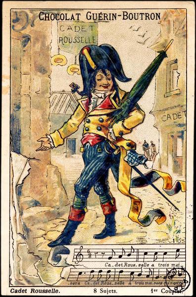 Les trois maisons de Cadet Rousselle (titre factice)