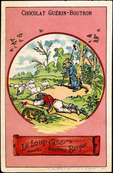 LE LOUP DEVENU BERGER (titre inscrit)