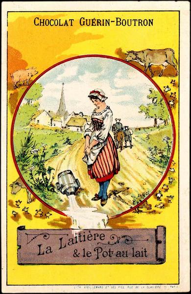 LA LAITIERE ET LE POT AU LAIT (titre inscrit)