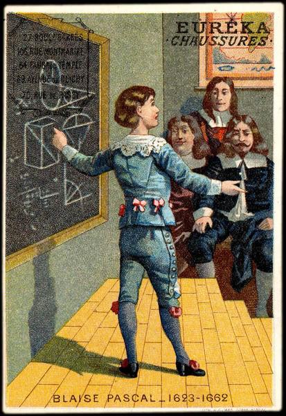 BLAISE PASCAL : 1623-1662 (titre inscrit)