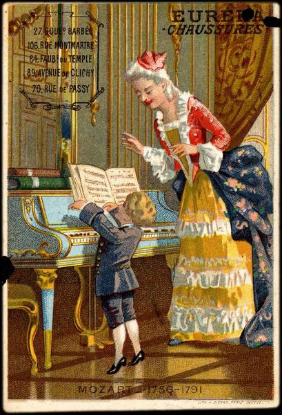 MOZART : 1756-1791 (titre inscrit)