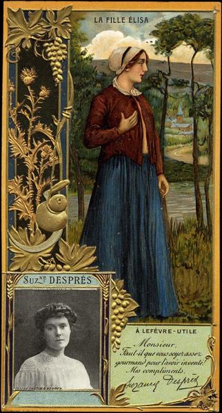 Suzne Després, la fille Elisa (titre inscrit)