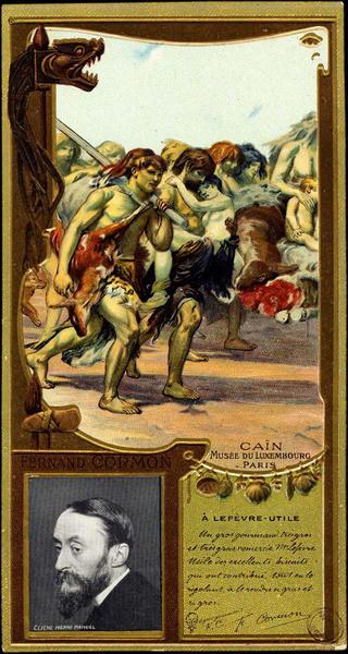 Fernand Cormon, Caïn, musée du Luxembourg Paris (titre inscrit)