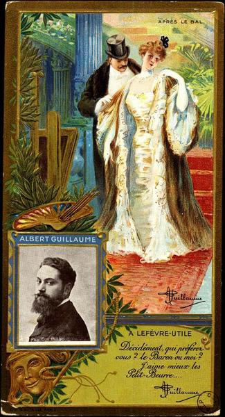 Albert Guillaume, Après le bal (titre inscrit)