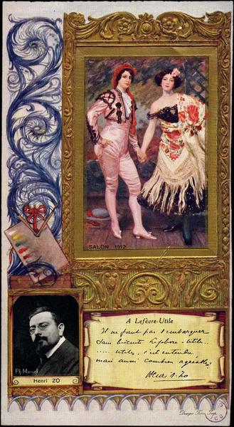 Henri Zo, salon 1912 (titre inscrit)