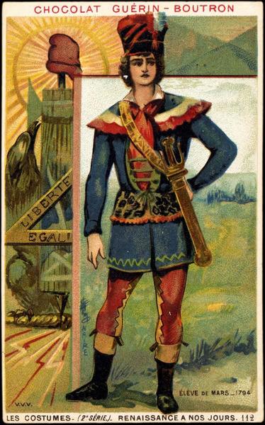 ELEVE DE MARS-1794 / LES COSTUMES- (1re SERIE) - ANTIQUITE ET MOYEN AGE-112 (titre inscrit)