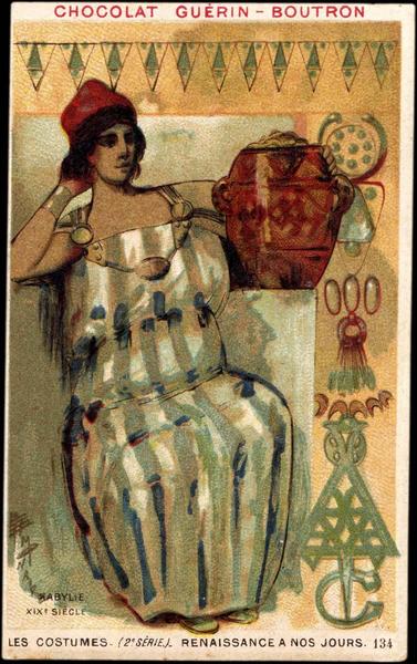 LES COSTUMES- (2è SÉRIE) - RENAISSANCE A NOS JOURS.KABYLIE / XIXè SIECLE (titre inscrit)