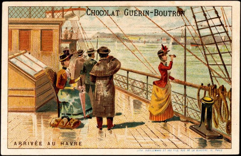 ARRIVEE AU HAVRE (titre inscrit)