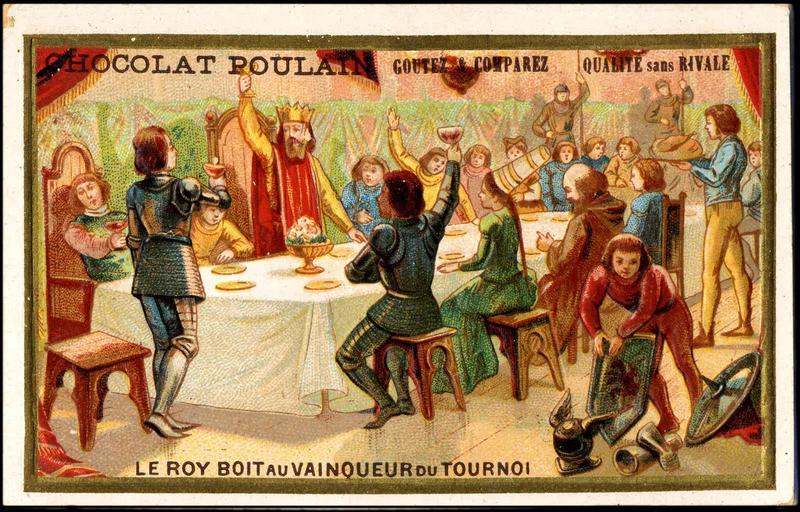 LES TOURNOIS / LE ROY BOIT AU VAINQUEUR DU TOURNOI (titre inscrit)