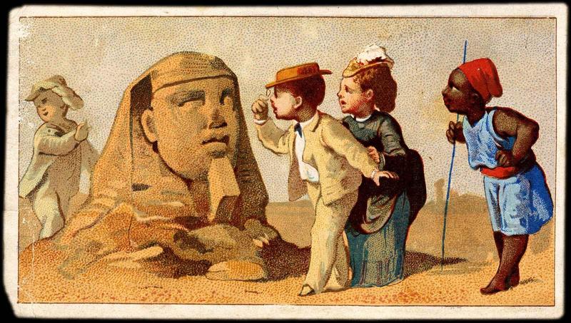 Des touristes et un guide égyptien admirent le sphynx (titre factice)