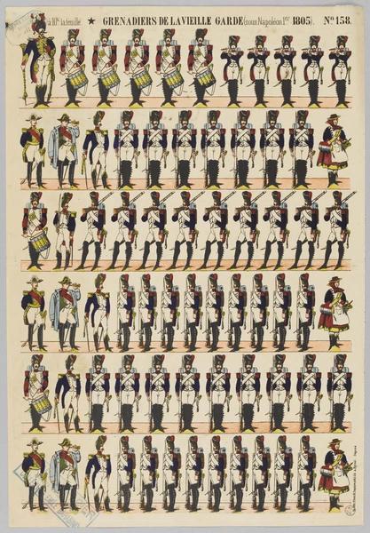 GRENADIERS DE LA VIEILLE GARDE (titre inscrit)