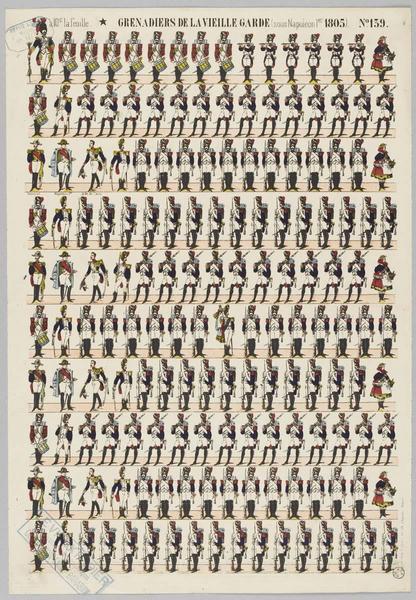 GRENADIERS DE LA VIEILLE GARDE (titre inscrit)