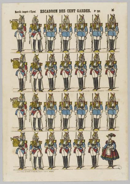 ESCADRON DES CENT GARDES (titre inscrit)