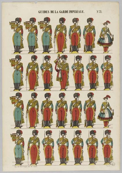 GUIDES DE LA GARDE IMPERIALE (titre inscrit)