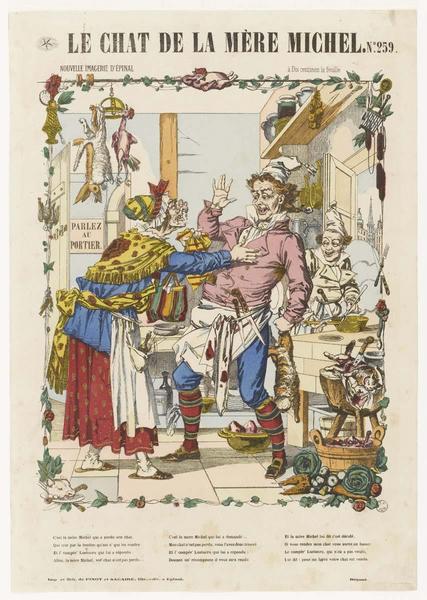 LE CHAT DE LA MERE MICHEL (titre inscrit)