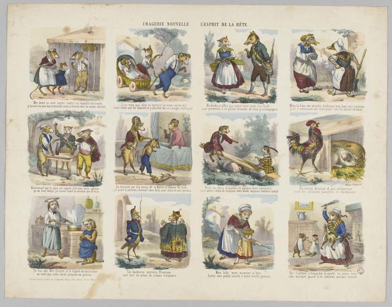 IMAGERIE NOUVELLE. L'ESPRIT DE LA BETE (titre inscrit)