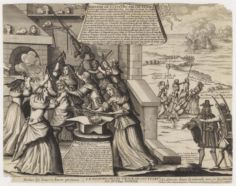 MASSACRE DE LUSTUCRU PAR LES FEMMES / LE REMORD DE CONSCIENCE DE LUSTUCRU A LAUTRE MONDE (itre inscrit)