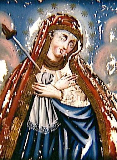 Vierge de douleur (titre factice)