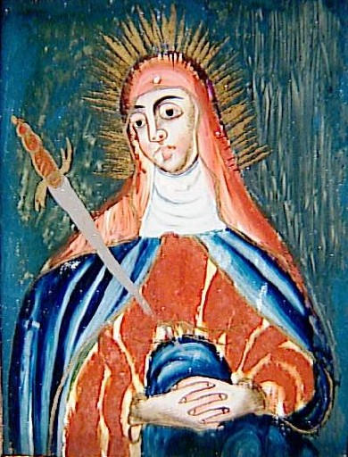 Vierge de douleur (titre factice)