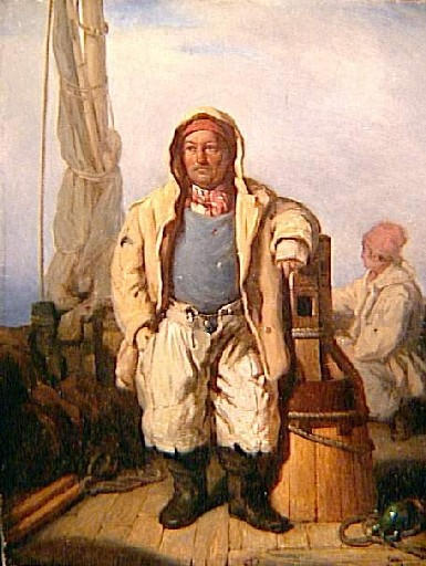 Marin-pêcheur boulonnais (titre factice)