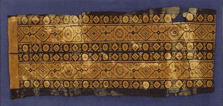 FRAGMENT DE TAPISSERIE POLYCHROME